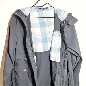 The North Face Checkered Interior Windbreaker